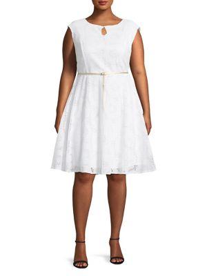Lori Michaels Plus Lace Shift Dress
