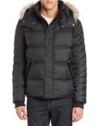 Marc New York Faux Fur-trimmed Puffer Coat