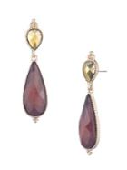 Lonna & Lilly Double Pear Drop Earrings