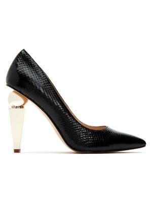 Katy Perry The Memphis Embossed Faux Leather Pumps