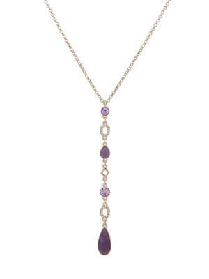 Ivanka Trump Mixed-stone Drop Y-necklace