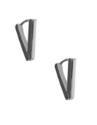 Bcbgeneration Triangle Group Huggie Earrings