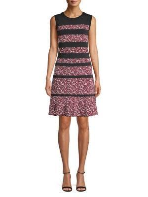 Michael Michael Kors Glam Morris Paneled Dress