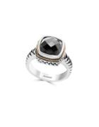 Effy Hematite And Sterling Silver Ring