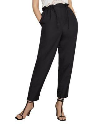 Bcbgmaxazria High-rise Paperbag Pants