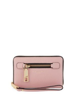 Marc Jacobs Textured Leather Zip-around Wallet