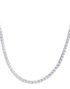 Lord & Taylor Scroll Link Sterling Silver Chain Necklace