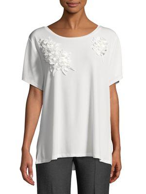 Karl Lagerfeld Paris Corsage Short-sleeve Tee