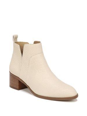 Franco Sarto Richland2 Snake-embossed Leather Booties