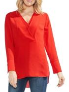 Vince Camuto Double V-neck Tunic