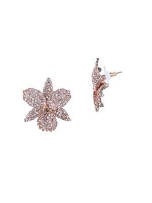 Nina Chana Swarovski Crystal Stud Earrings