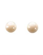Carolee 8mm White Pearl Stud Earrings