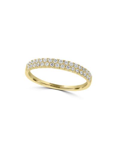 Effy D'oro Diamond & 14k Yellow Gold Ring