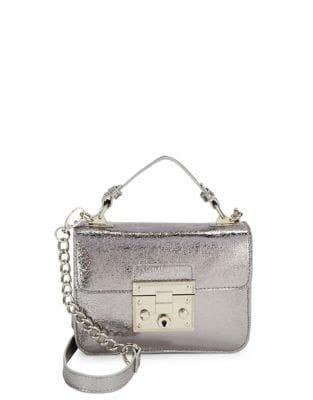 Steve Madden Mini Faux Leather Crossbody Bag