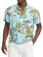 Polo Ralph Lauren Classic-fit Print Button-down Shirt