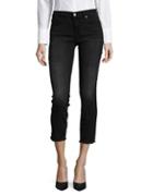7 For All Mankind Onyx Cropped Jeans