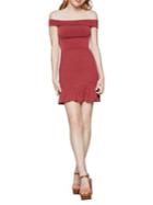 Bcbgeneration Off-the-shoulder Smocked Dress