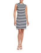 French Connection Sleeveless Striped Dress