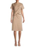 Caara Poella Folded Shift Dress