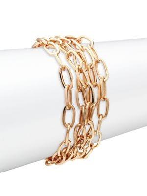 Design Lab Goldplated Sterling Silver Link Bracelet