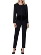 Tahari Arthur S. Levine Peplum Jacket Pant Suit