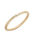 Roberto Coin Primavera 18k Yellow Gold Woven Bracelet