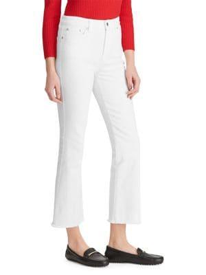 Lauren Ralph Lauren Regal Straight Cropped Jeans