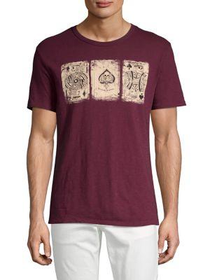 Lucky Brand Poker Cards Tee