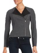 Calvin Klein Asymmetrical Zip-front Jacket