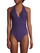Gottex Halterneck Lattice One-piece