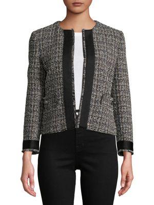 Marella Textured Fringe Jacket