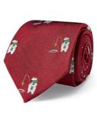 Lauren Ralph Lauren Polar Bear Silk Tie