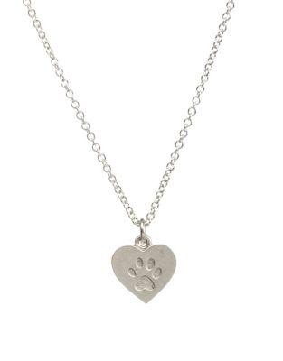 Dogeared Reminders Sterling Silver Animal Lovers Pendant Necklace