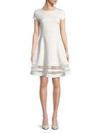 Design Lab Lord & Taylor Short Sleeve Teacup Dress