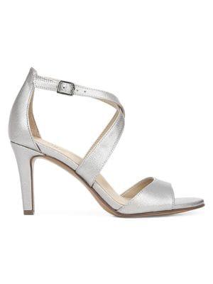 Naturalizer Kyra Metallic Heeled Sandals