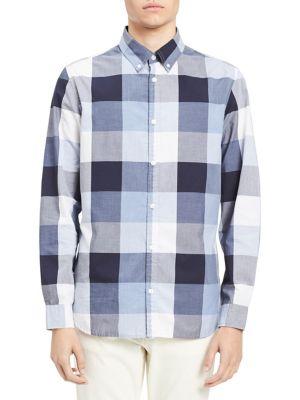 Calvin Klein Jeans Buffalo Grindle Check Button-down Shirt
