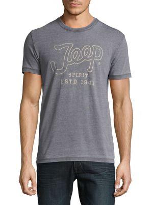 Lucky Brand Screen-print Short-sleeve Tee