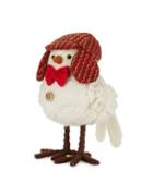 Lord & Taylor Bow Tie Winter Bird Decor