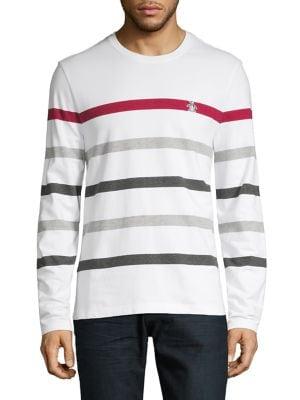Original Penguin Long-sleeve Block Stripe Sweater