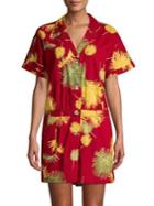 Free People Malibu Printed Cotton Romper