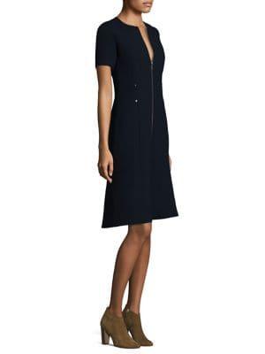 Lafayette 148 New York Sonya Crepe A-line Dress