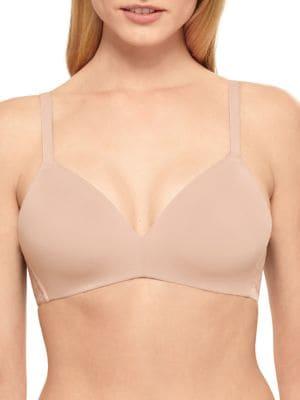 B. Tempt'd By Wacoal Plus Future Foundation With Lace Wire-free Bra