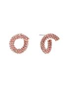 Michael Kors Cubic Zirconia And Rose Pave Crystal Stud Earrings