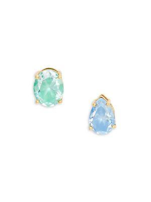 Kate Spade New York Crystal Asymmetrical Stud Earrings