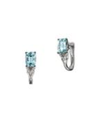Le Vian? 14k Vanilla Gold? Sea Blue Aquamarine? And Chocolate & Vanilla Diamonds&trade; Earrings