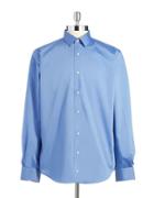 Perry Ellis Textured Button-down Shirt