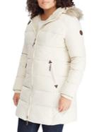 Lauren Ralph Lauren Plus Quilted Faux Fur Jacket