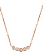 Le Vian 14k Strawberry Gold And Nude Bar Necklace