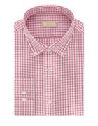 Michael Michael Kors Check-print Cotton Dress Shirt