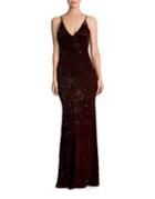 Dress The Population Vanessa Sequined Mermaid Gown